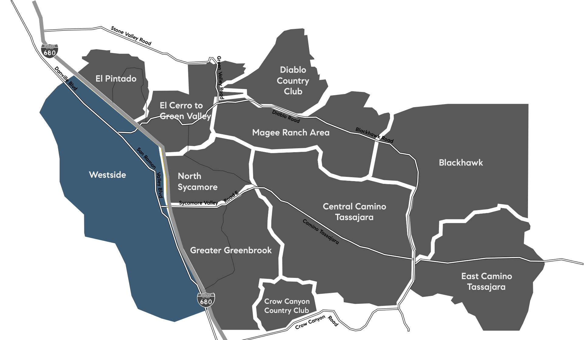 Map of Westside (Expanded) neighborhood
